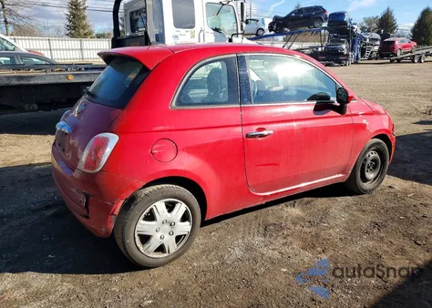 2016 Fiat 500 Pop z USA, uszkodzony, nr VIN 3C3CFFARXGT205497